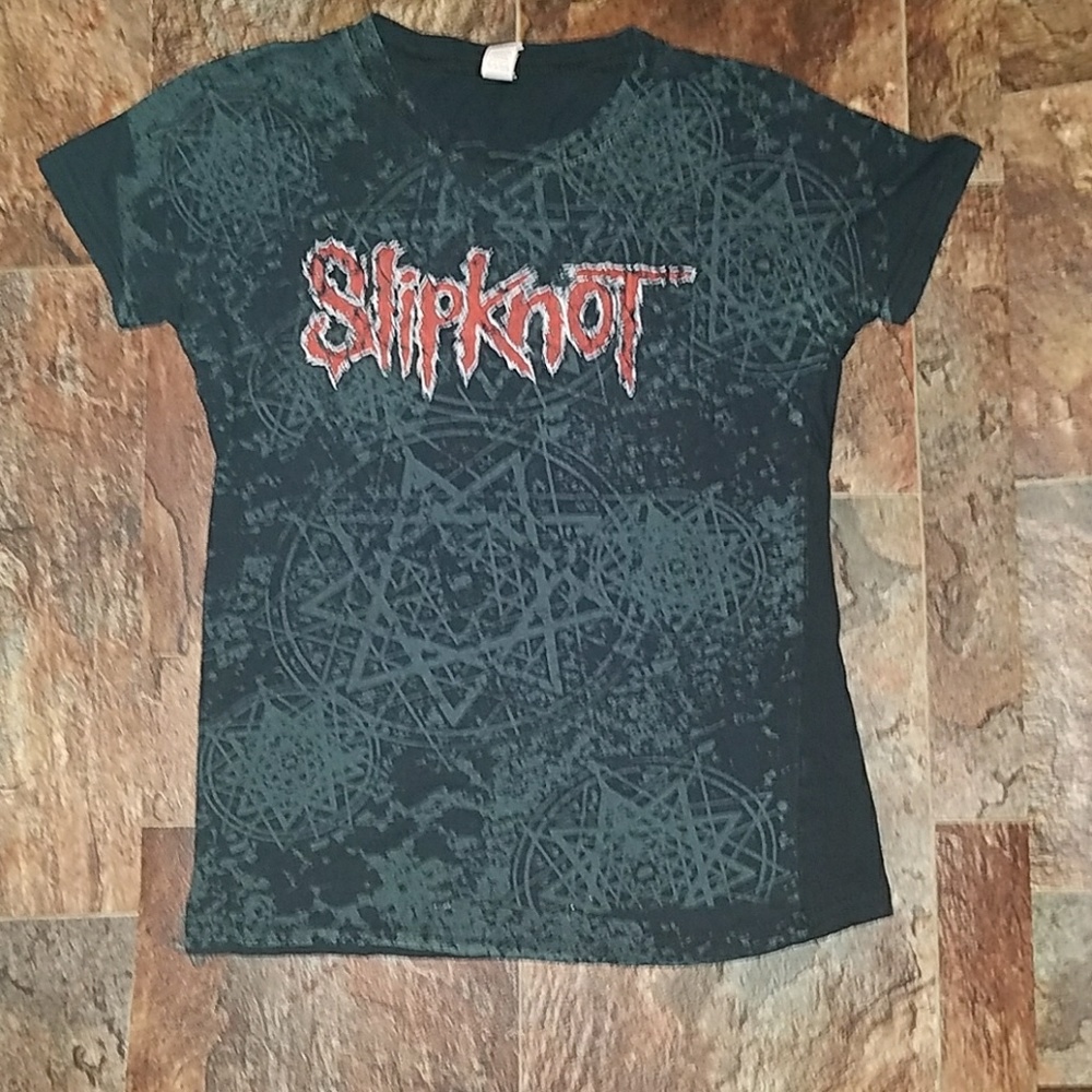 Slipknot Size Medium Girly Jersey Tee